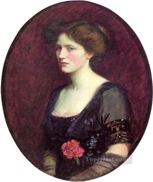 Retrato de la señora Charles Schreiber griego John William Waterhouse Pinturas al óleo